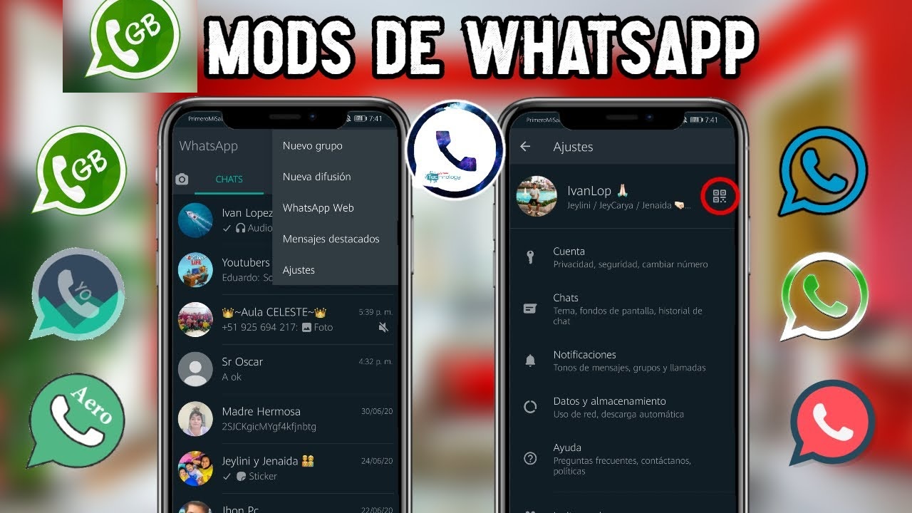 Descargar WhatsApp mods