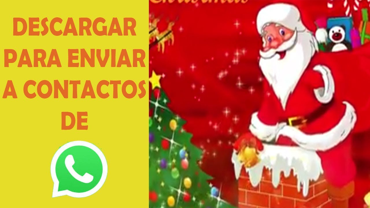 Descargar vídeos de Feliz Navidad para enviar por WhatsApp